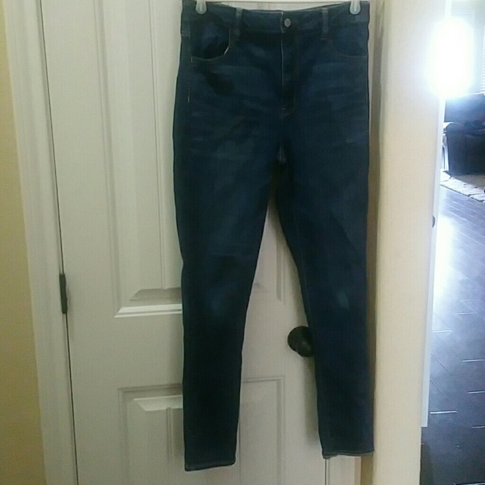 American eagle jeans high rise